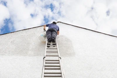 Peinture extérieure à Vert — façades et ravalement
